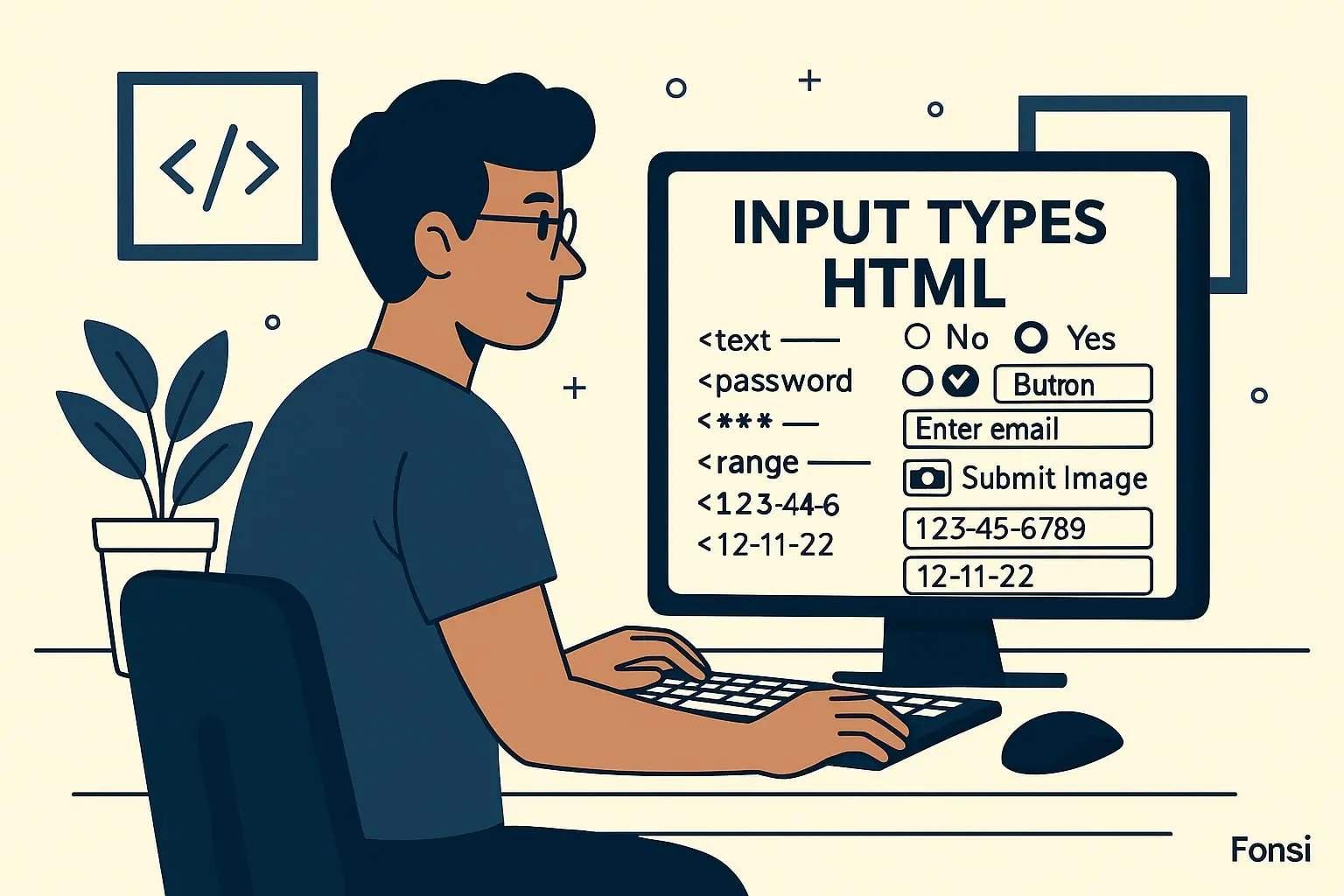 Tipos De Input En HTML – Guía Completa Para Formularios Modernos