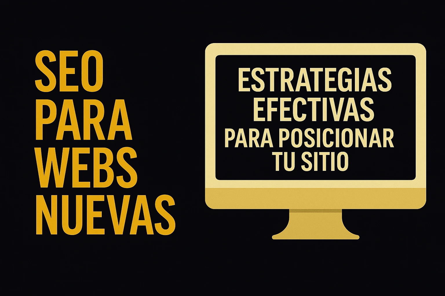 SEO Para Webs Nuevas: Estrategias Para Posicionar Tu Sitio
