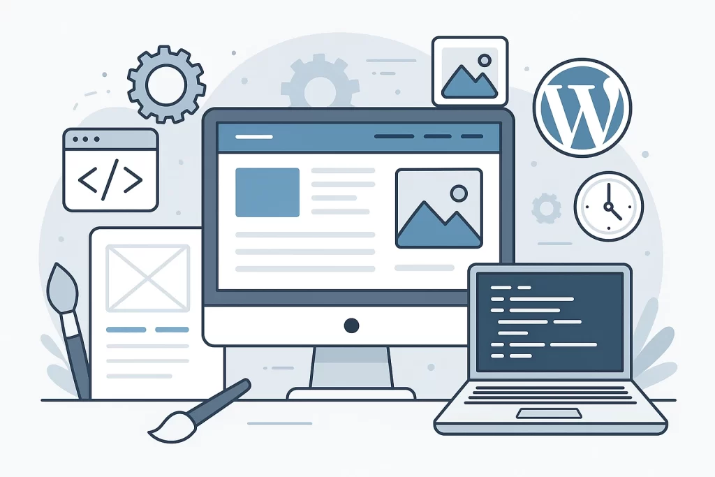 Diseño y desarrollo web profesional con WordPress, programación y herramientas digitales
