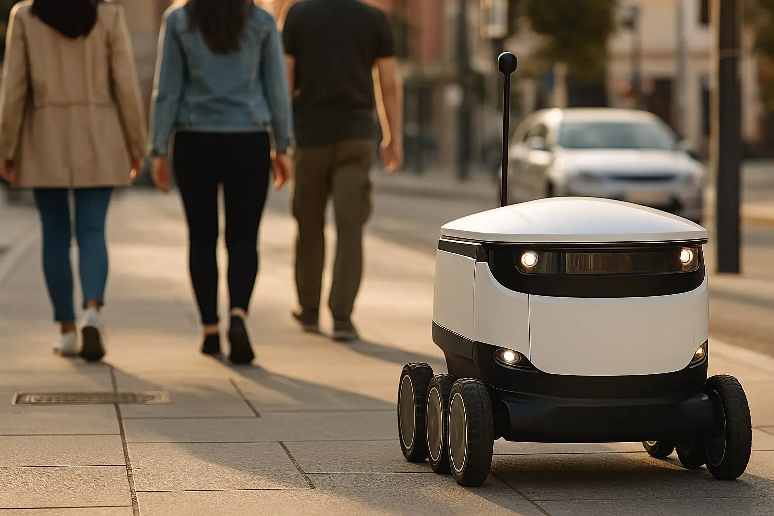 Los Robots Repartidores Son La Nueva Realidad En Las Calles De Corea Del Sur