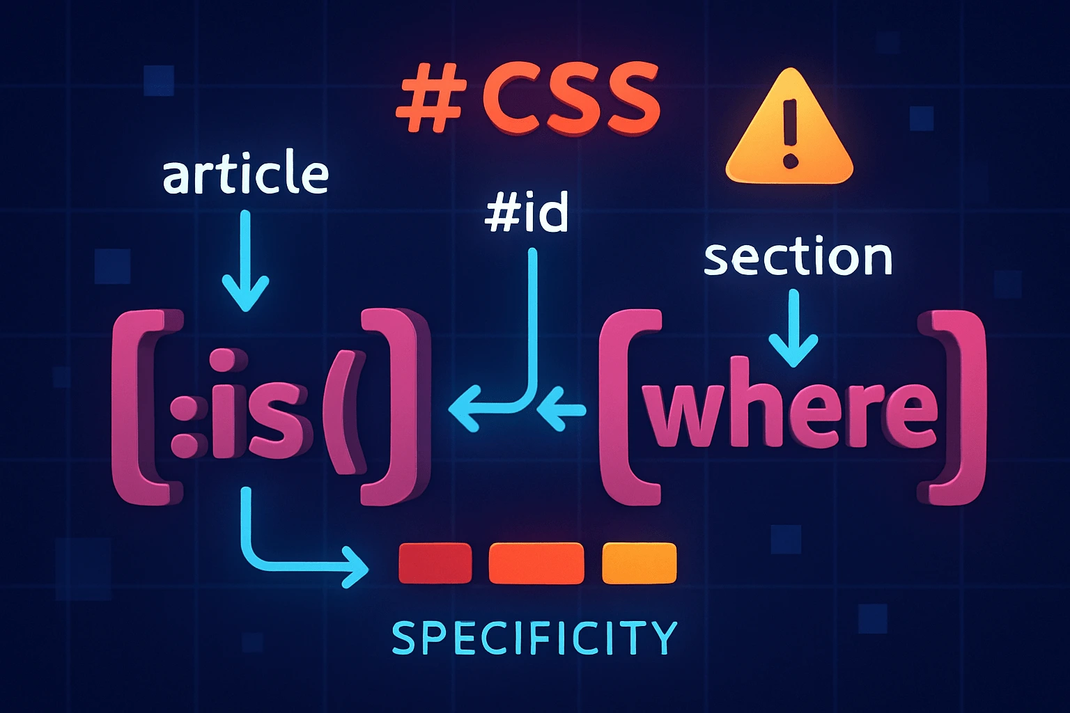 Especificidad CSS: Cómo Funciona :is() Vs :where() En Selectores Modernos