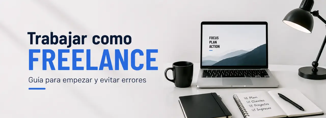 Cómo trabajar como freelance: guía para empezar, cobrar bien y gestionar clientes