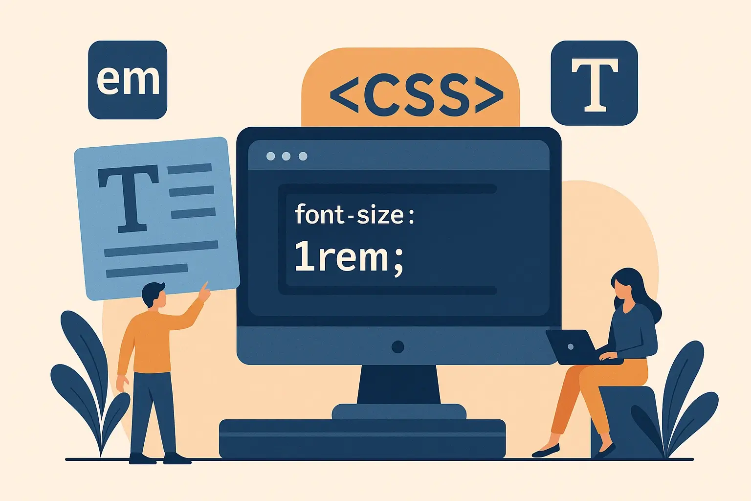Uso de rem en CSS para mejorar la accesibilidad tipográfica en diseño web